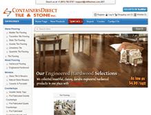 Tablet Screenshot of cdtilestone.com
